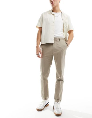 Pantaloni chino eleganti beige - River Island - Modalova