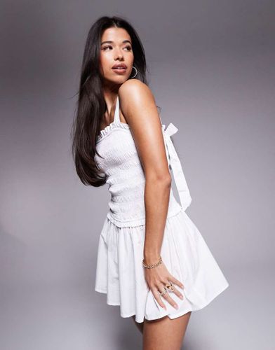 Robe froncée courte - River Island - Modalova