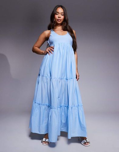 Robe longue à volants - River Island - Modalova