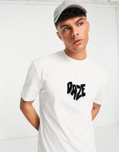 T-shirt bianca con stampa "Daze" - River Island - Modalova