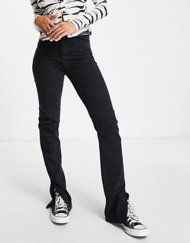 Jeans skinny a vita alta con spacco, colore - Waven - Modalova