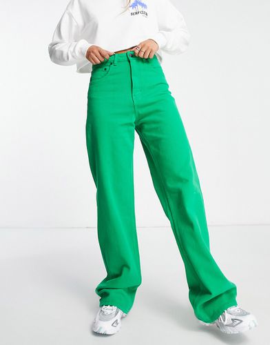 Mom jeans extra larghi verdi in coordinato - Waven - Modalova