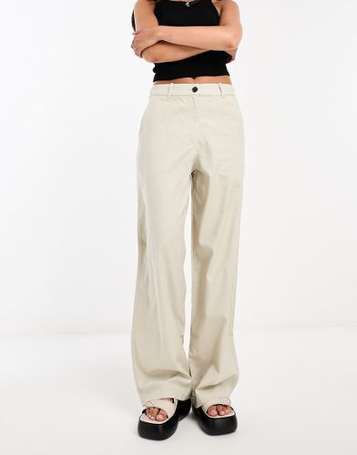 Elio - Pantaloni beige - Weekday - Modalova