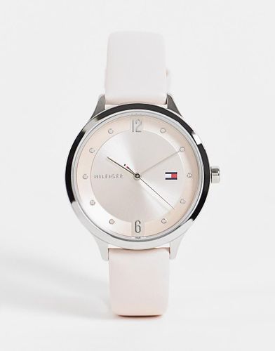 Orologio da donna in pelle - Tommy Hilfiger - Modalova