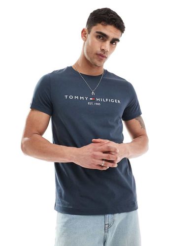 T-shirt con logo bly navy - Tommy Hilfiger - Modalova