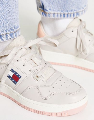 Sneakers da basket rétro color crema - Tommy Jeans - Modalova