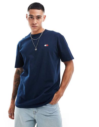 T-shirt regular con toppa con logo - Tommy Jeans - Modalova