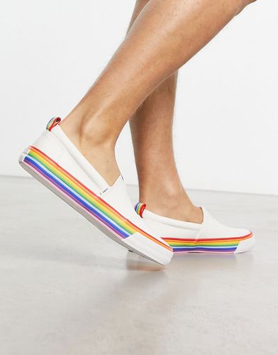 Alpargata Fenix - Sneakers bianche con suola arcobaleno - Toms - Modalova