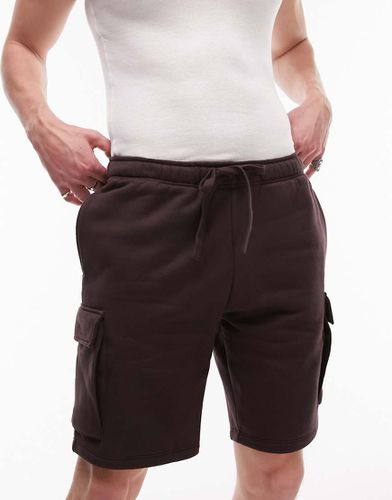 Pantaloncini cargo marroni - Topman - Modalova