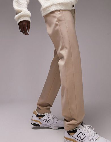 Pantaloni skinny color pietra con pannelli laterali - Topman - Modalova