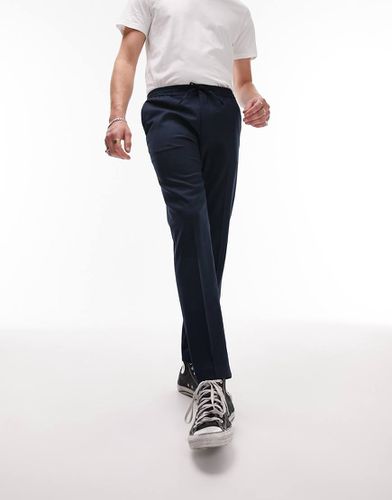 Pantaloni skinny eleganti con fascia in vita elasticizzata - Topman - Modalova