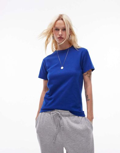 Topshop - T-shirt mini blu cobalto - Topshop - Modalova