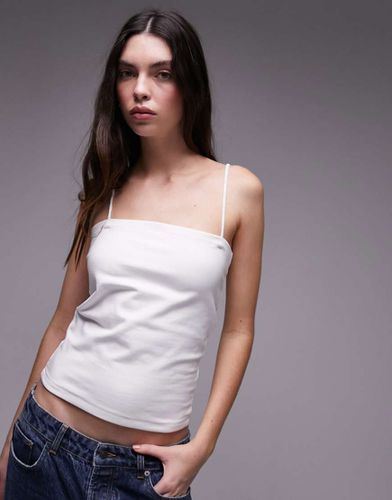 Top a fascia con spalline sottili - Topshop - Modalova