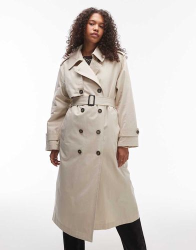 Trench 2 in 1 color pietra con pile borg - Topshop - Modalova