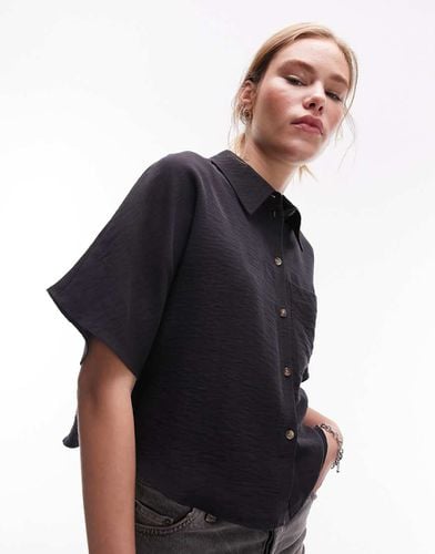 Camicia corta leggera in twill - Topshop - Modalova