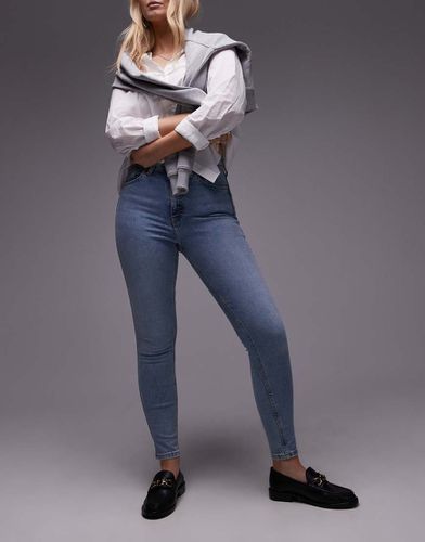 Topshop - Jamie - Jeans hourglass a vita alta lavaggio candeggiato - Topshop Hourglass - Modalova