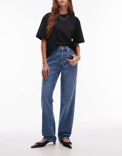 Kort - Jeans dritti a vita alta medi - Topshop - Modalova