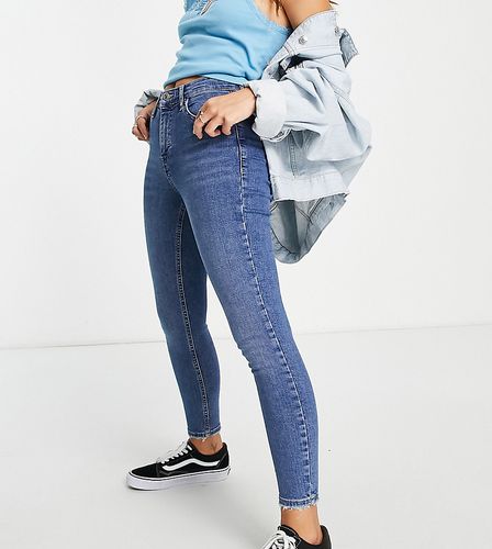 Jamie - Jeans medio con abrasioni sul fondo - Topshop Petite - Modalova