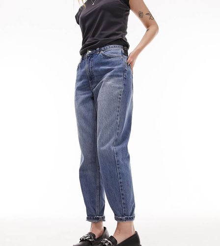 Original - Mom jeans medio a vita alta - Topshop Petite - Modalova