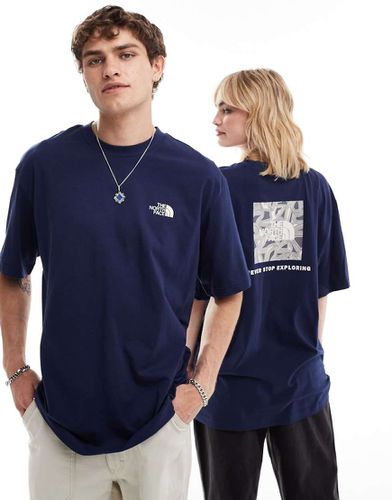 Geolines Redbox - T-shirt oversize con stampa sul retro - In esclusiva per ASOS - The North Face - Modalova