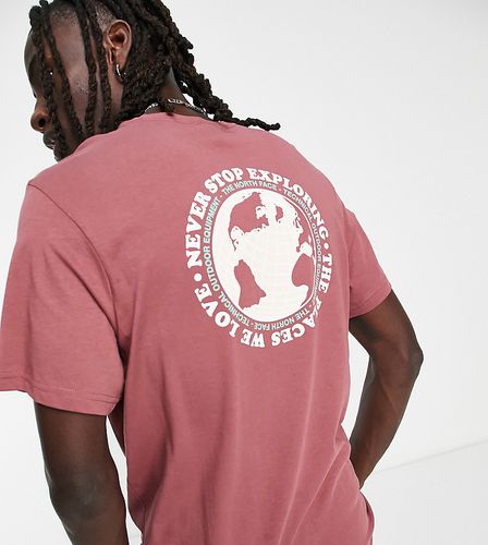 Globe Sketch - T-shirt con stampa sul retro - In esclusiva per ASOS - The North Face - Modalova
