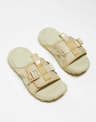 Explore Camp - Sliders beige con suola spessa - The North Face - Modalova