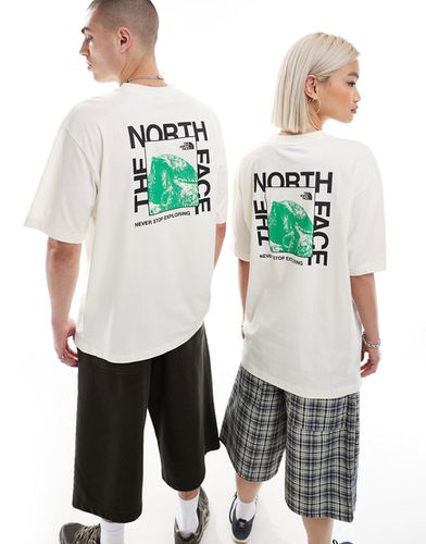 Half Dome - T-shirt oversize sporco con stampa fotografica sul retro - The North Face - Modalova