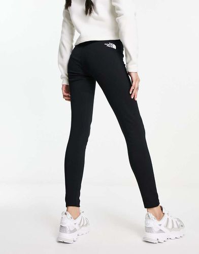 Leggings in cotone interlock neri - The North Face - Modalova