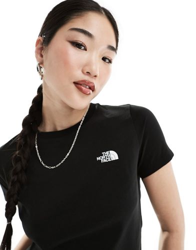 Simple Dome - T-shirt nera con logo - The North Face - Modalova