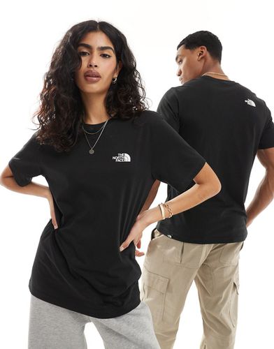 Simple Dome - T-shirt nera con logo - The North Face - Modalova