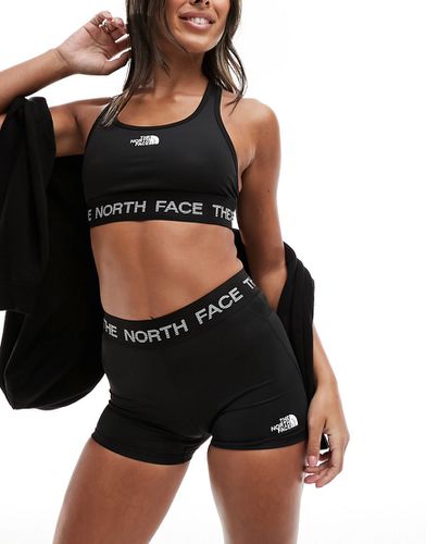 Pantaloncini aderenti tecnici neri con logo - The North Face - Modalova