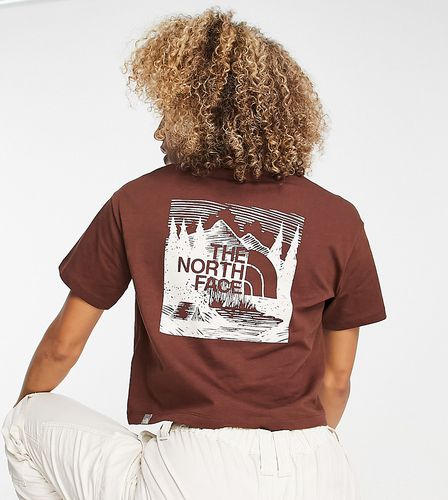 Redbox Celebration - T-shirt marrone con stampa sul retro - In esclusiva per ASOS - The North Face - Modalova