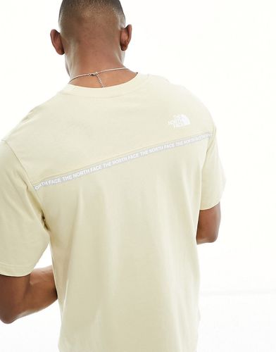 Zumu - T-shirt beige con nastro con logo - The North Face - Modalova