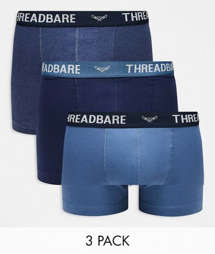 Confezione da 3 boxer aderenti - Threadbare - Modalova