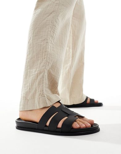 Sandali neri con cinturini minimal - Truffle Collection - Modalova