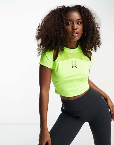 Run Anywhere - Crop top a maniche corte - Under Armour - Modalova