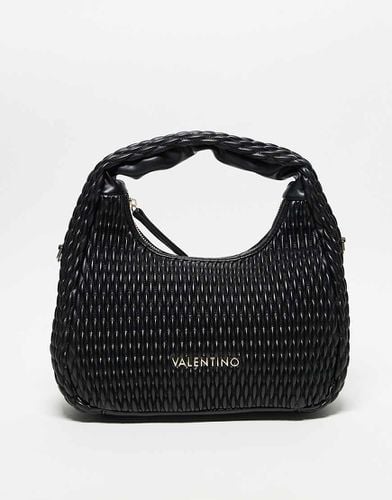 Valentino - Frequency - Borsa a spalla nera testurizzata con manico - Valentino Bags - Modalova