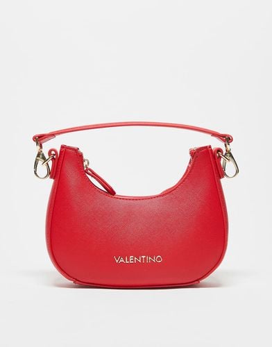 Valentino - Zero - Borsa da spalla rossa con tracolla in tessuto a contrasto rimovibile - Valentino Bags - Modalova