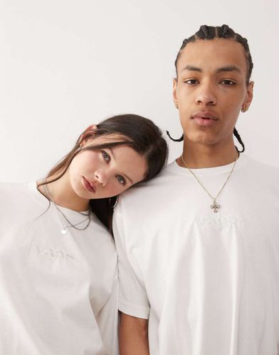 Essential - T-shirt oversize avec logo au dos - cassé - Vans - Modalova