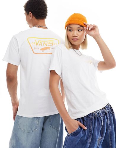 Full Patch - T-shirt color e arancione con stampa sul retro - Vans - Modalova