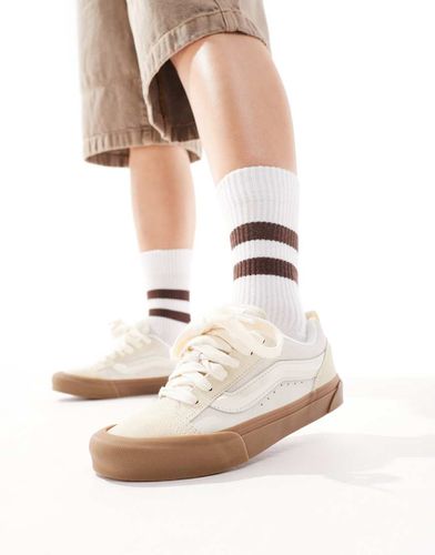 Knu Skool - Sneakers beige con suola in gomma - Vans - Modalova