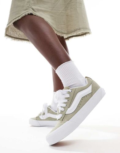 Knu Skool - Sneakers beige chiaro con suola spessa - Vans - Modalova