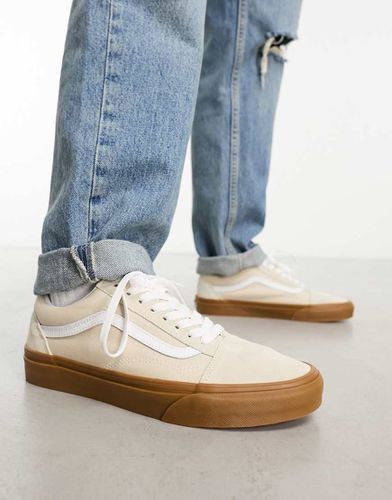 Old Skool - Sneakers avena con suola in gomma - Vans - Modalova