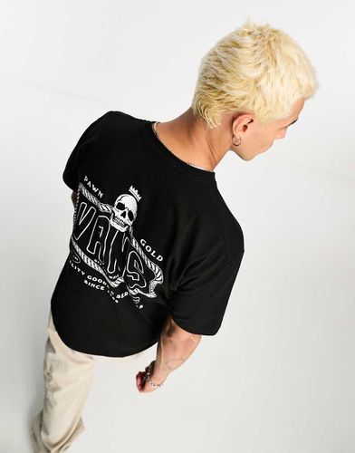 Pawn Shop - T-shirt nera con stampa sul retro - Vans - Modalova