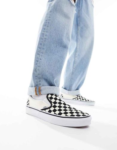 Sneakers a scacchi nere e bianche - Vans - Modalova