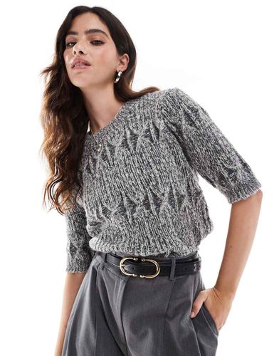 Maglione a maniche corte pesante - Vero Moda - Modalova