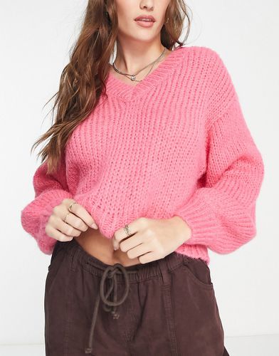 Maglione pesante con scollo a V - Vero Moda - Modalova