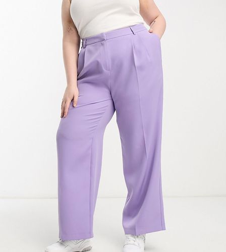 Pantaloni sartoriali con fondo ampio - Yours - Modalova