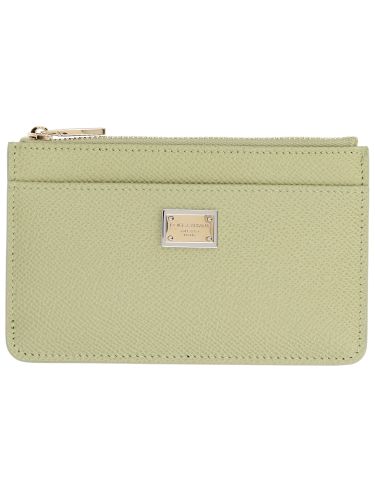 Dolce & gabbana leather card holder - dolce & gabbana - Modalova