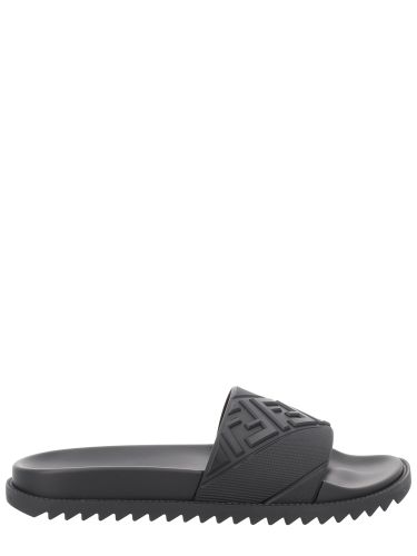 Fendi sandal with logo - fendi - Modalova